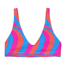 Load image into Gallery viewer, Meridian Recycled padded bikini top
