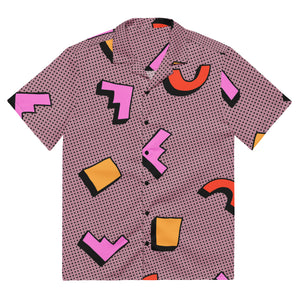 Wall Fix Unisex button shirt