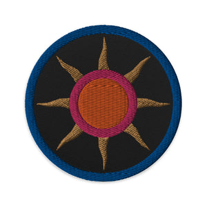 Radiant Summer Embroidered patches