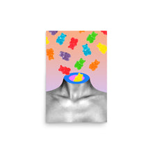 Load image into Gallery viewer, Candy On The Brain Poster
