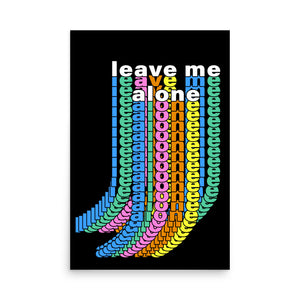 Leave Me Alone Poster
