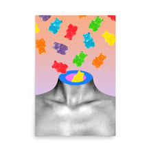 Load image into Gallery viewer, Candy On The Brain Poster
