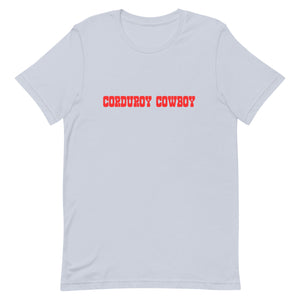 Corduroy Cowboy Unisex t-shirt