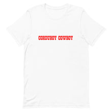 Load image into Gallery viewer, Corduroy Cowboy Unisex t-shirt
