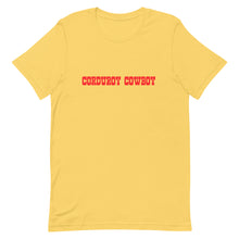 Load image into Gallery viewer, Corduroy Cowboy Unisex t-shirt
