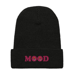 Mood Embroidered Waffle beanie