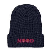 Load image into Gallery viewer, Mood Embroidered Waffle beanie
