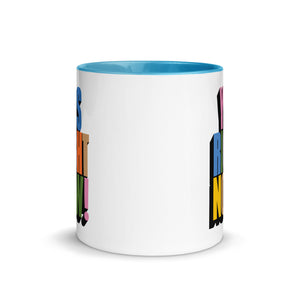 Yes Right Now! Mug with Color Inside