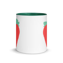 Load image into Gallery viewer, Luscious Strawberry Mug with Color Inside
