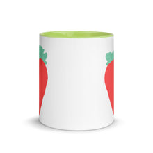 Load image into Gallery viewer, Luscious Strawberry Mug with Color Inside
