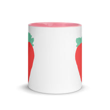 Load image into Gallery viewer, Luscious Strawberry Mug with Color Inside
