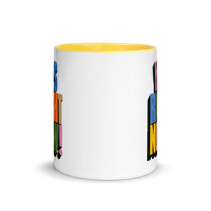 Yes Right Now! Mug with Color Inside